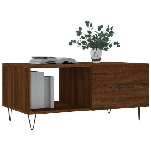 Stolić za kavu Smeđa hrasta 90x50x40 cm konstruirano drvo - Smeđi hrast 1 Cijena