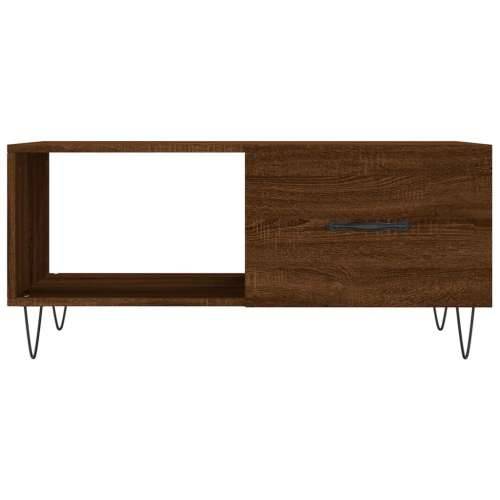 Stolić za kavu Smeđa hrasta 90x50x40 cm konstruirano drvo - Smeđi hrast 1 Cijena