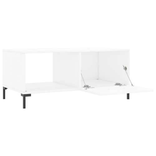 Stolić za kavu bijeli 90 x 50 x 40 cm od konstruiranog drva - Bijela 1 Cijena