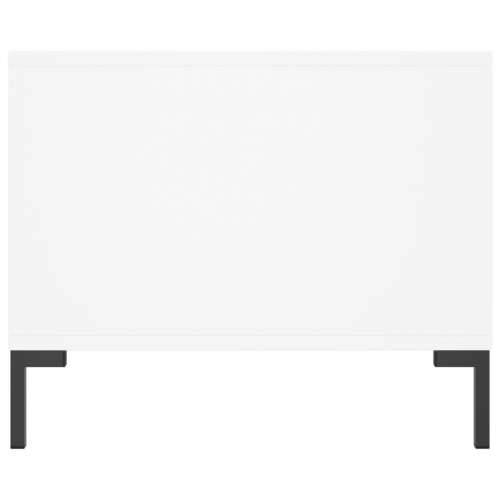 Stolić za kavu bijeli 90 x 50 x 40 cm od konstruiranog drva - Bijela 1 Cijena