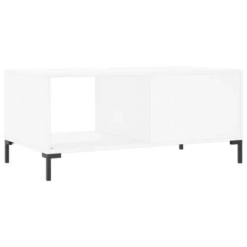 Stolić za kavu bijeli 90 x 50 x 40 cm od konstruiranog drva - Bijela 1 Cijena