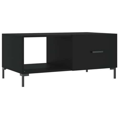 Stolić za kavu crni 90x50x40 cm od konstruiranog drva - Crna 1 Cijena
