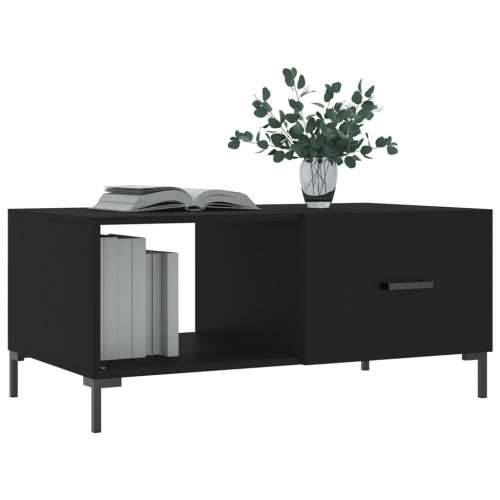 Stolić za kavu crni 90x50x40 cm od konstruiranog drva - Crna 1 Cijena