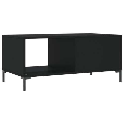 Stolić za kavu crni 90x50x40 cm od konstruiranog drva - Crna 1 Cijena