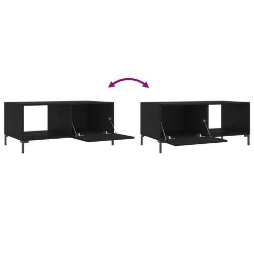 Stolić za kavu crni 90x50x40 cm od konstruiranog drva - Crna 1 Cijena