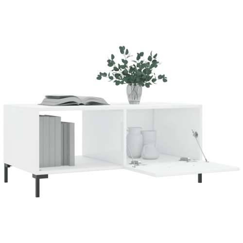 Stolić za kavu sjajni bijeli 90 x 50 x 40 cm konstruirano drvo - Visoko sjajno bijela 1 Cijena