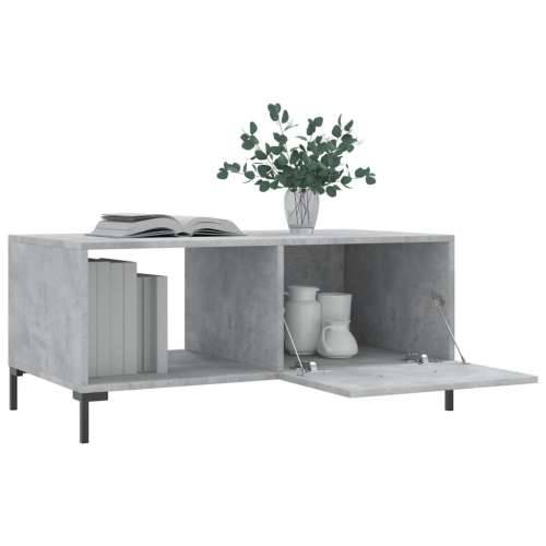 Stolić za kavu boja betona 90 x 50 x 40 cm konstruirano drvo - Beton siva 1 Cijena
