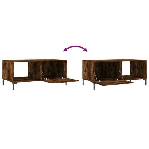 Stolić za kavu boja hrasta 90x50x40 cm konstruirano drvo - Dimljeni hrast 1 Cijena