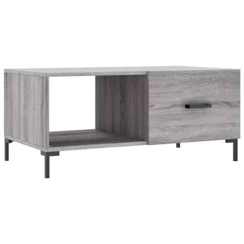 Stolić za kavu boja hrasta 90x50x40 cm konstruirano drvo - Sivi hrast sonoma 1 Cijena