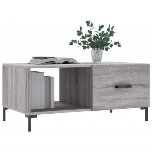 Stolić za kavu boja hrasta 90x50x40 cm konstruirano drvo - Sivi hrast sonoma 1 Cijena