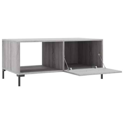 Stolić za kavu boja hrasta 90x50x40 cm konstruirano drvo - Sivi hrast sonoma 1 Cijena