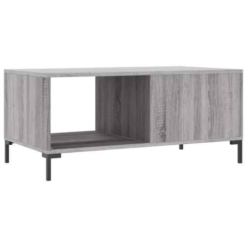 Stolić za kavu boja hrasta 90x50x40 cm konstruirano drvo - Sivi hrast sonoma 1 Cijena