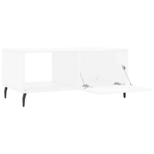 Stolić za kavu bijeli 90 x 50 x 40 cm od konstruiranog drva - Bijela 1 Cijena
