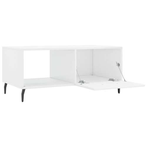 Stolić za kavu sjajni bijeli 90 x 50 x 40 cm konstruirano drvo - Visoko sjajno bijela 1 Cijena
