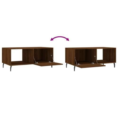 Stolić za kavu Smeđa hrasta 90x50x40 cm konstruirano drvo - Smeđi hrast 1 Cijena