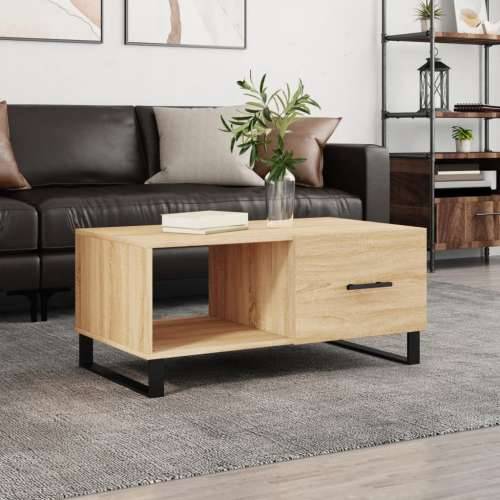 Stolić za kavu boja hrasta 90x50x40 cm konstruirano drvo - sonoma hrast 1 Cijena