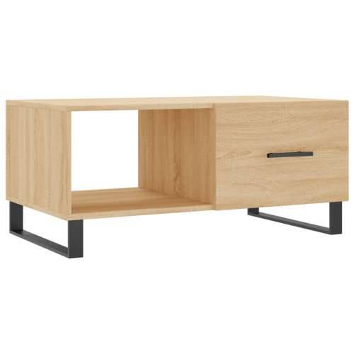 Stolić za kavu boja hrasta 90x50x40 cm konstruirano drvo - sonoma hrast 1 Cijena