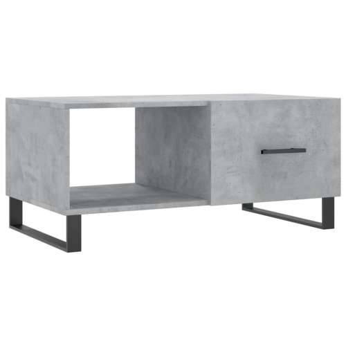 Stolić za kavu boja betona 90 x 50 x 40 cm konstruirano drvo - Beton siva 1 Cijena