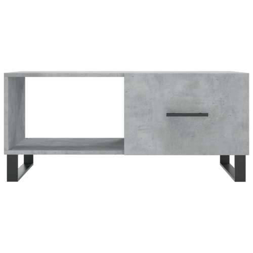 Stolić za kavu boja betona 90 x 50 x 40 cm konstruirano drvo - Beton siva 1 Cijena