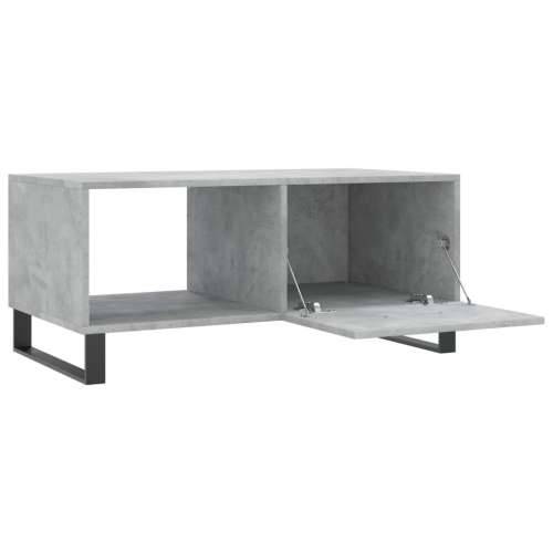 Stolić za kavu boja betona 90 x 50 x 40 cm konstruirano drvo - Beton siva 1 Cijena