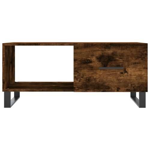 Stolić za kavu boja hrasta 90x50x40 cm konstruirano drvo - Dimljeni hrast 1 Cijena