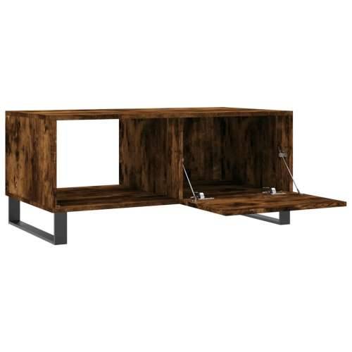 Stolić za kavu boja hrasta 90x50x40 cm konstruirano drvo - Dimljeni hrast 1 Cijena