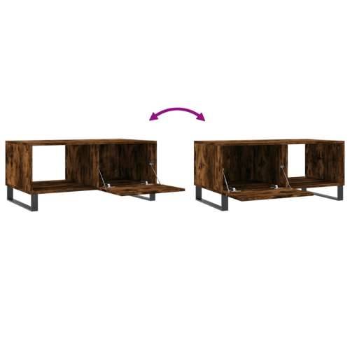 Stolić za kavu boja hrasta 90x50x40 cm konstruirano drvo - Dimljeni hrast 1 Cijena