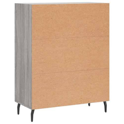 Komoda boja hrasta sonome 69,5 x 34 x 90 cm konstruirano drvo - Sivi hrast sonoma 1 Cijena