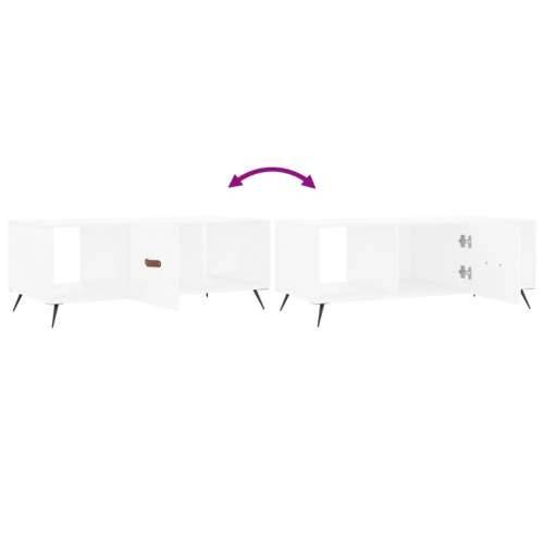 Stolić za kavu bijeli 102 x 50 x 40 cm od konstruiranog drva - Bijela 1 Cijena