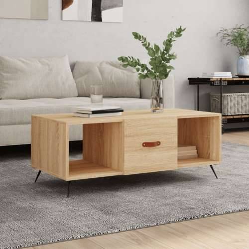 Stolić za kavu boja hrasta 102 x 50 x 40 cm konstruirano drvo - sonoma hrast 1 Cijena