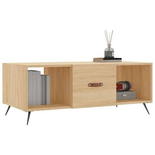 Stolić za kavu boja hrasta 102 x 50 x 40 cm konstruirano drvo - sonoma hrast 1 Cijena