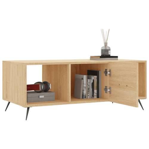 Stolić za kavu boja hrasta 102 x 50 x 40 cm konstruirano drvo - sonoma hrast 1 Cijena