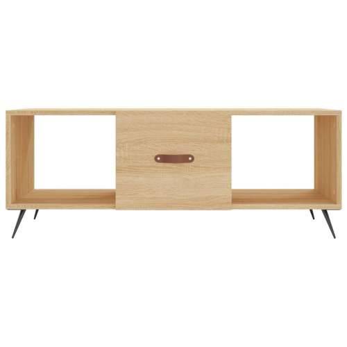 Stolić za kavu boja hrasta 102 x 50 x 40 cm konstruirano drvo - sonoma hrast 1 Cijena