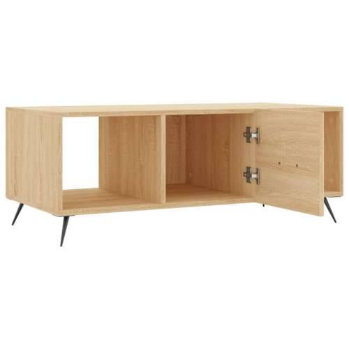 Stolić za kavu boja hrasta 102 x 50 x 40 cm konstruirano drvo - sonoma hrast 1 Cijena