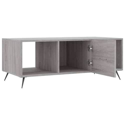 Stolić za kavu boja hrasta 102x50x40 cm konstruirano drvo - Sivi hrast sonoma 1 Cijena