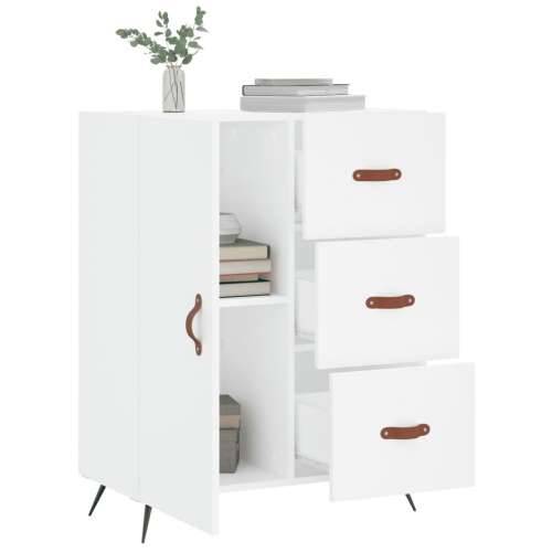 Komoda bijela 69,5x34x90 cm od konstruiranog drva - Bijela 1 Cijena
