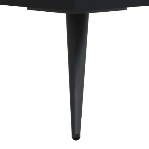 Komoda crna 69,5 x 34 x 90 cm od konstruiranog drva - Crna 1 Cijena