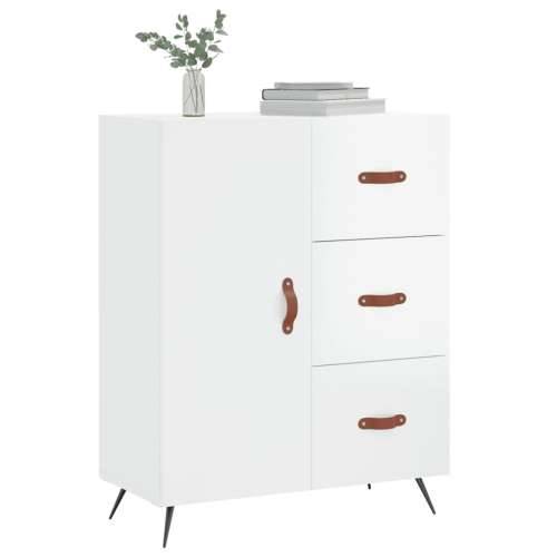 Komoda sjajna bijela 69,5x34x90 cm od konstruiranog drva - Visoko sjajno bijela 1 Cijena