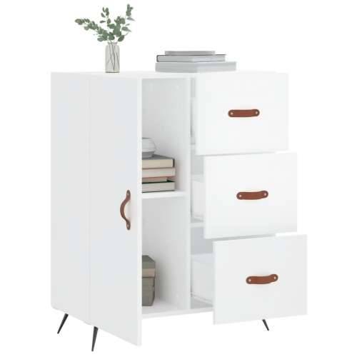 Komoda sjajna bijela 69,5x34x90 cm od konstruiranog drva - Visoko sjajno bijela 1 Cijena