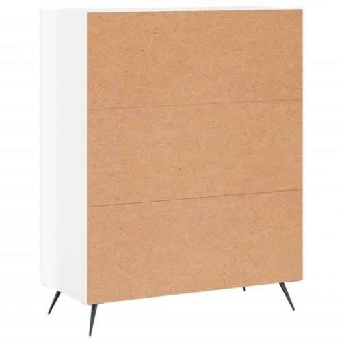 Komoda sjajna bijela 69,5x34x90 cm od konstruiranog drva - Visoko sjajno bijela 1 Cijena