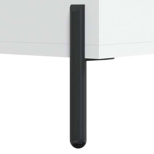 Stolić za kavu bijeli 102 x 50 x 40 cm od konstruiranog drva - Bijela 1 Cijena