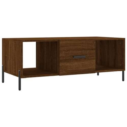 Stolić za kavu boja hrasta 102 x 50 x 40 cm konstruirano drvo - Smeđi hrast 1 Cijena