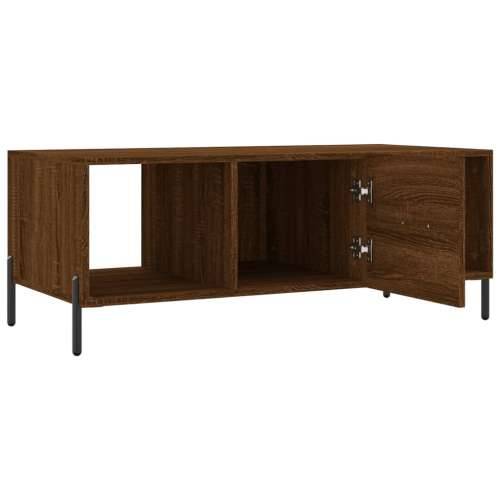 Stolić za kavu boja hrasta 102 x 50 x 40 cm konstruirano drvo - Smeđi hrast 1 Cijena