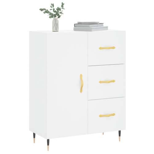 Komoda bijela 69,5x34x90 cm od konstruiranog drva - Bijela 1 Cijena
