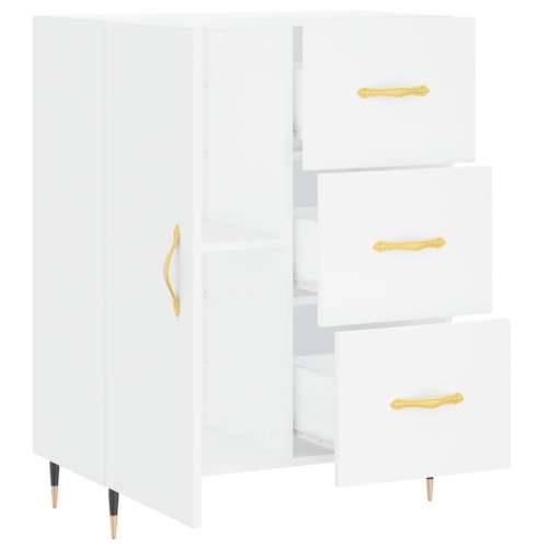 Komoda bijela 69,5x34x90 cm od konstruiranog drva - Bijela 1 Cijena