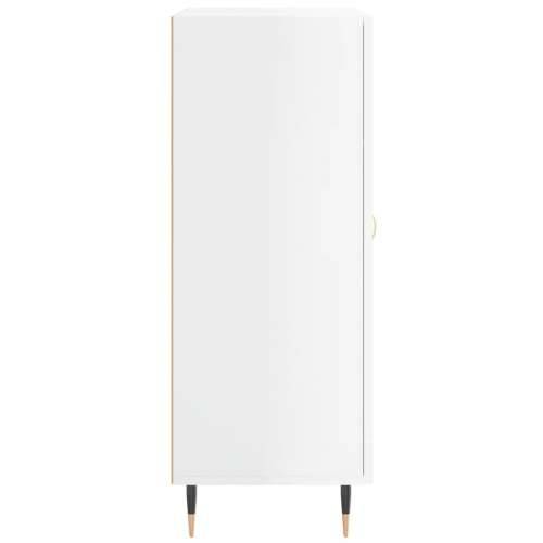 Komoda sjajna bijela 69,5x34x90 cm od konstruiranog drva - Visoko sjajno bijela 1 Cijena