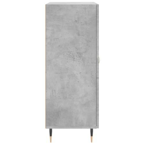 Komoda siva boja betona 69,5x34x90 cm od konstruiranog drva - Beton siva 1 Cijena
