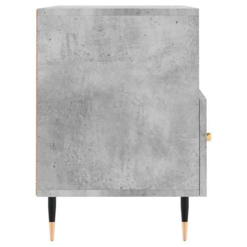 TV ormarić boja betona 80 x 36 x 50 cm konstruirano drvo - Beton siva 1 Cijena