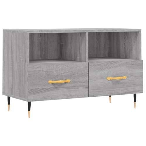 TV ormarić boja hrasta sonome 80 x 36 x 50 cm konstruirano drvo - Sivi hrast sonoma 1 Cijena