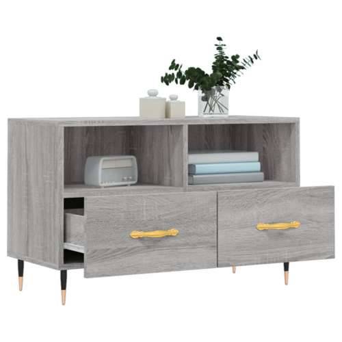 TV ormarić boja hrasta sonome 80 x 36 x 50 cm konstruirano drvo - Sivi hrast sonoma 1 Cijena